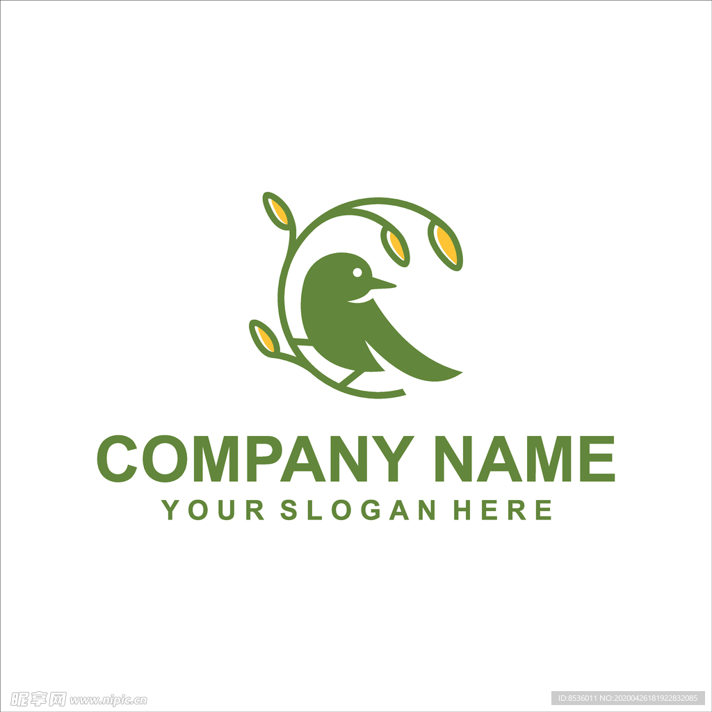 禽类LOGO标志