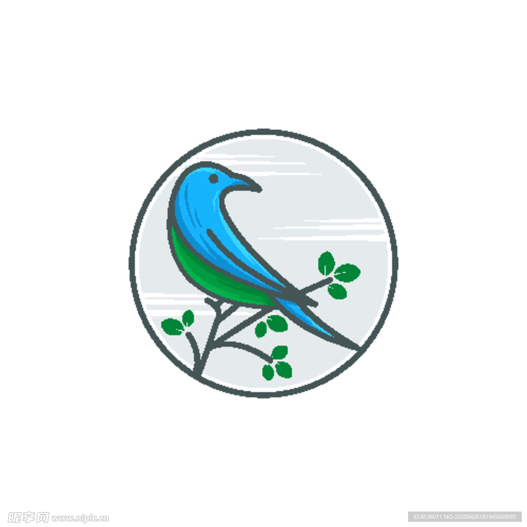 禽类LOGO标志