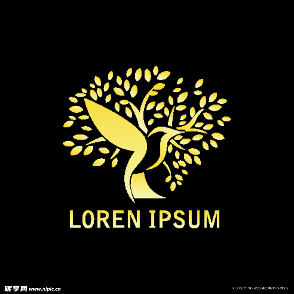 禽类LOGO标志