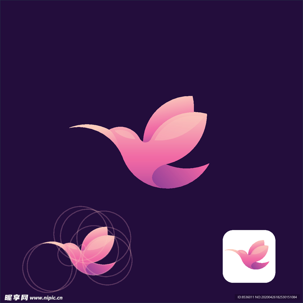 禽类LOGO标志