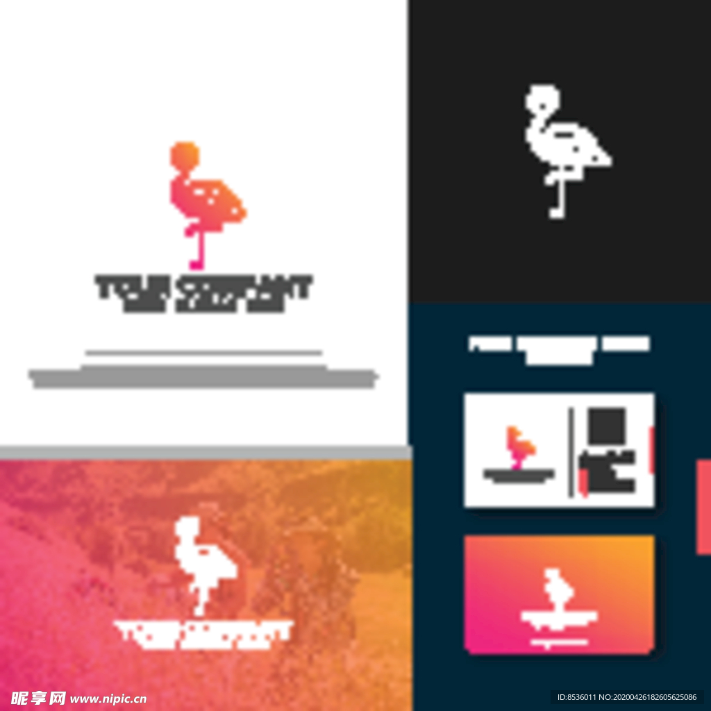 禽类LOGO标志