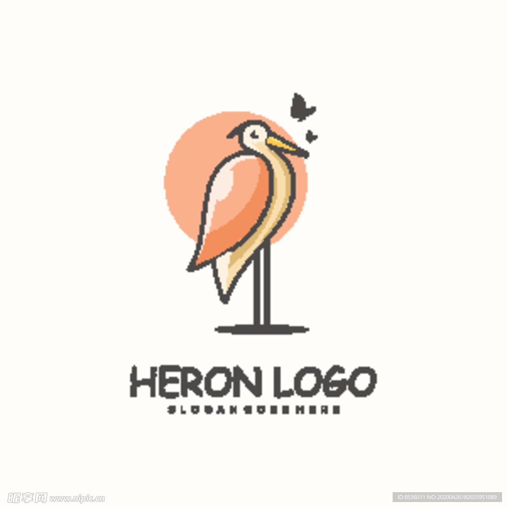 禽类LOGO标志