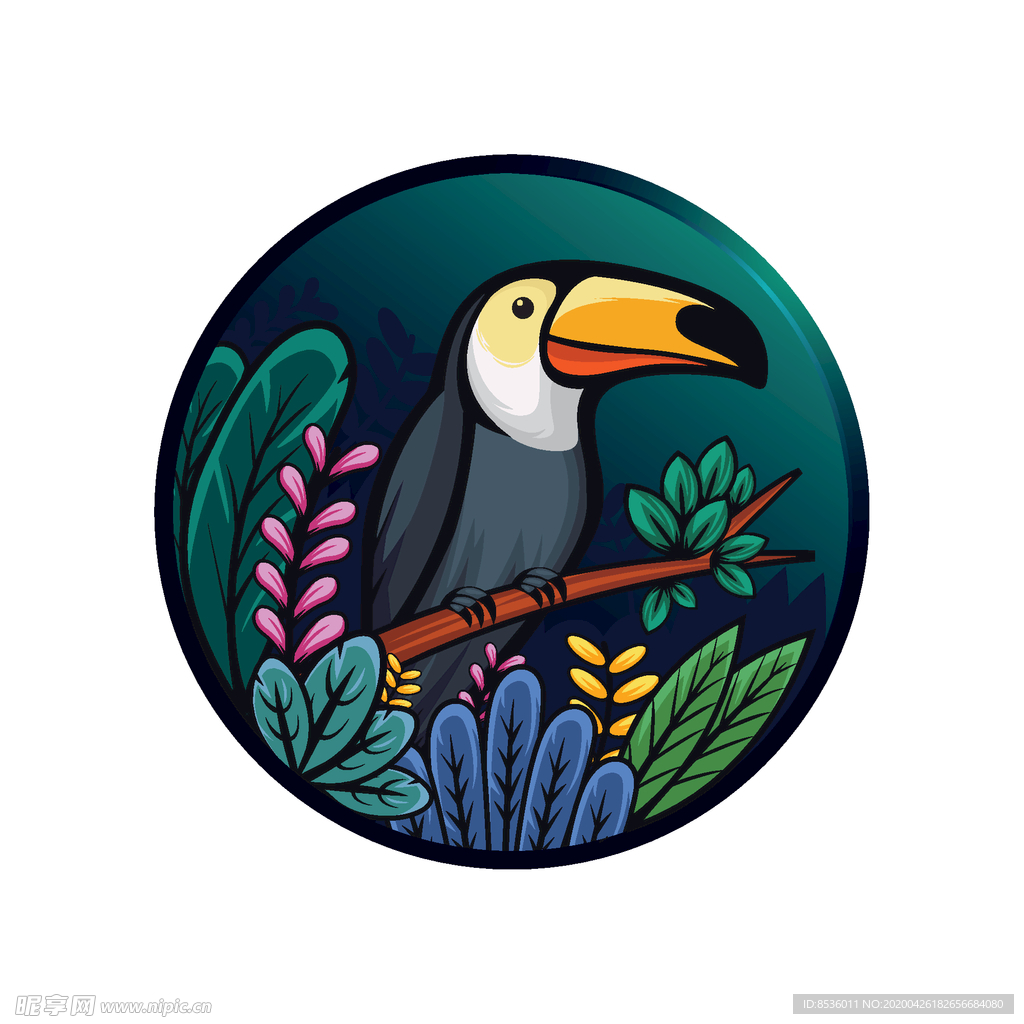 禽类LOGO标志