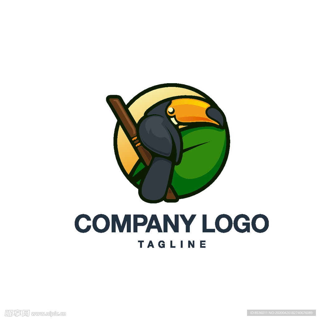 禽类LOGO标志