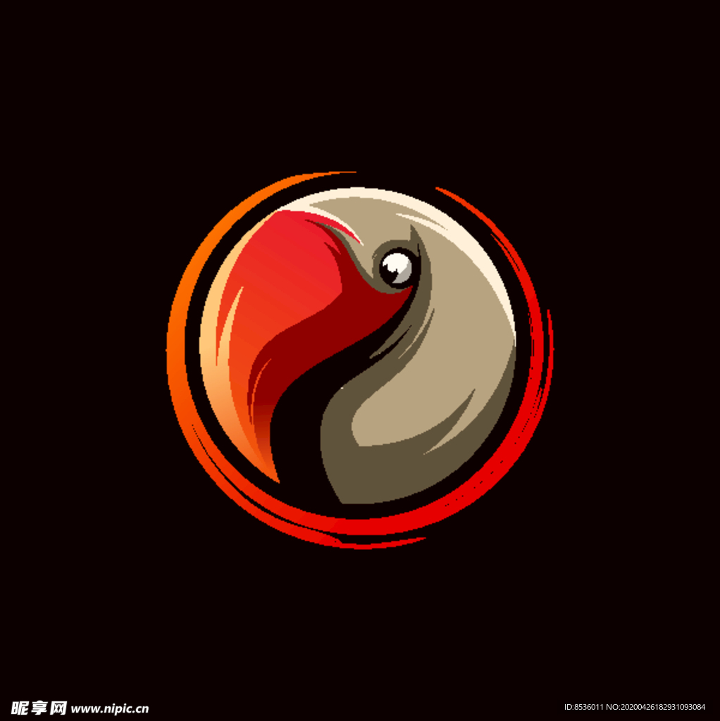 禽类LOGO标志