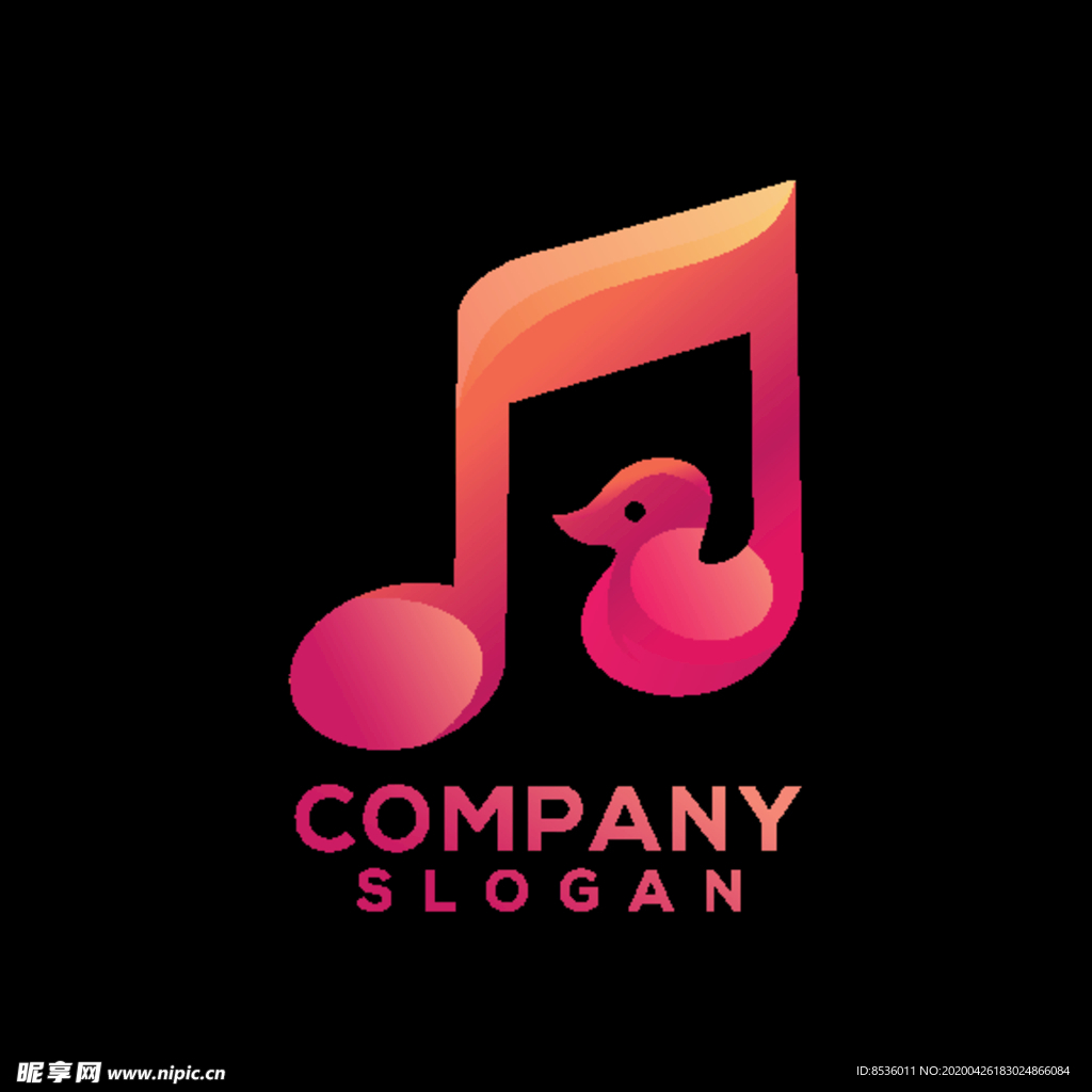 禽类LOGO标志