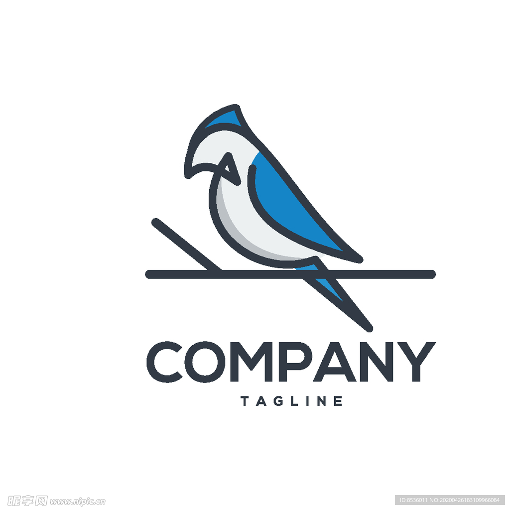 禽类LOGO标志