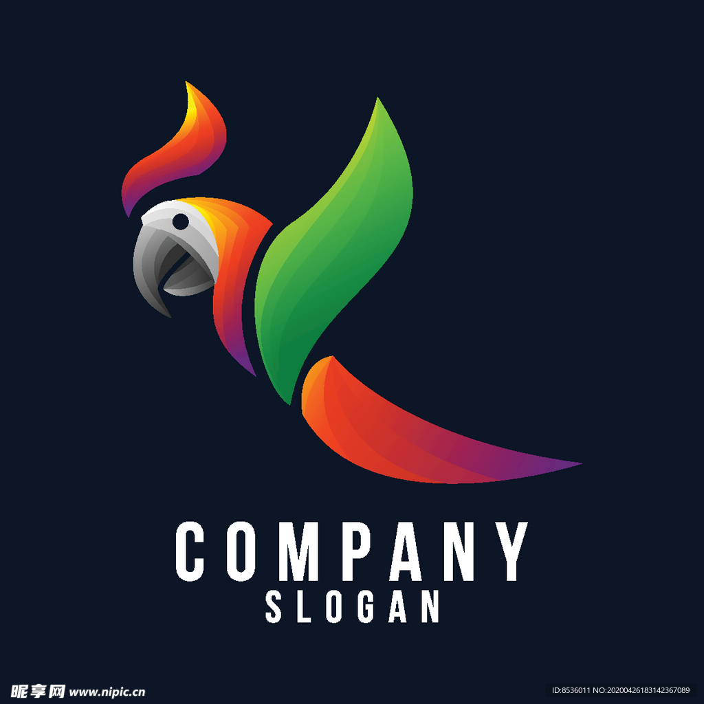 禽类LOGO标志