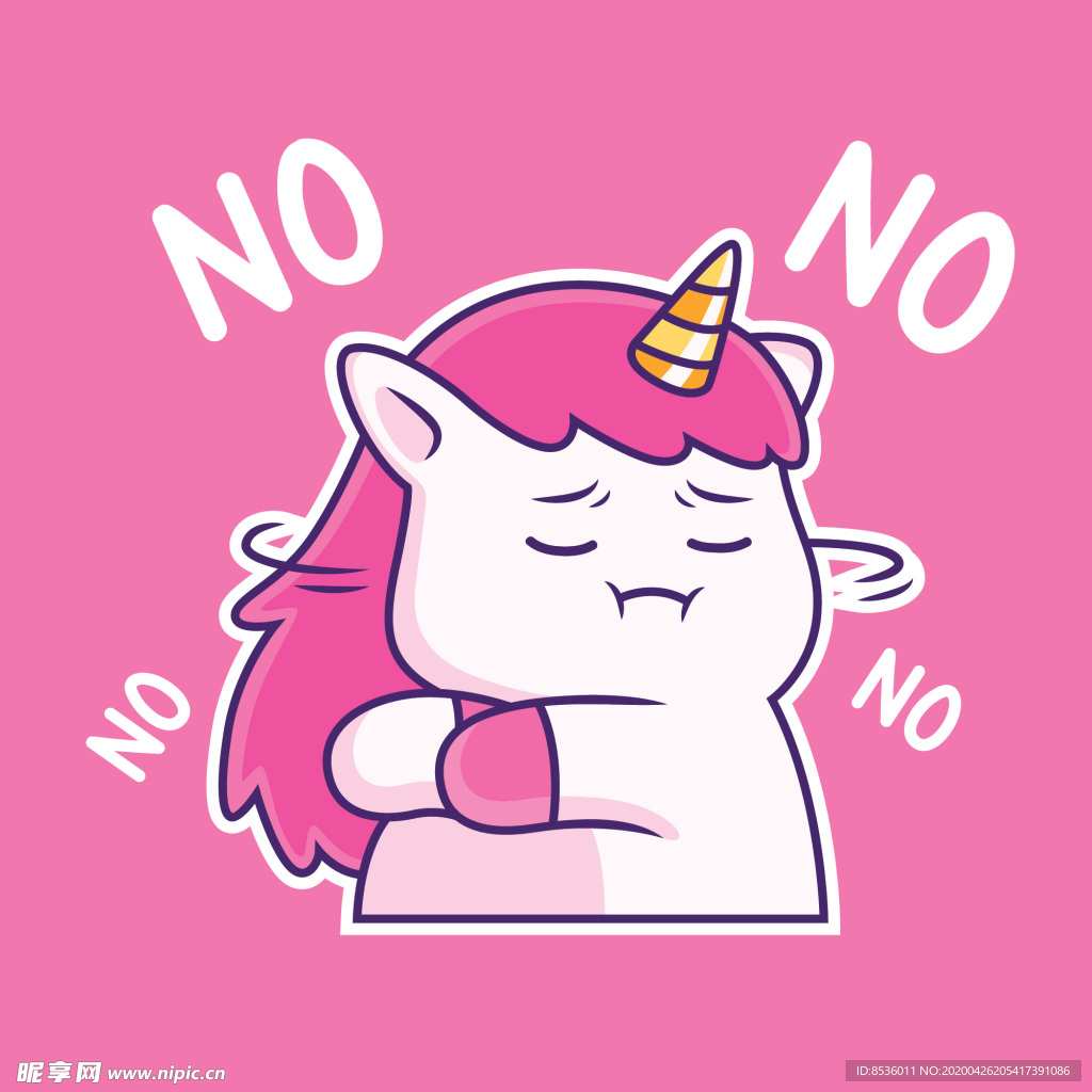卡通独角兽