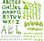 矢量创意字母数字