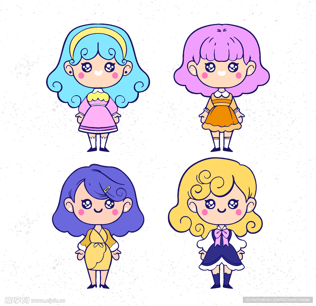 卡哇伊卡通形象