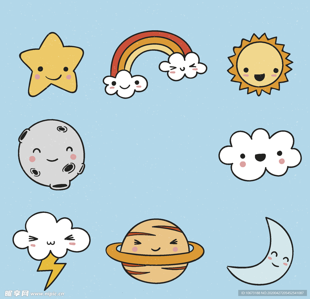 卡哇伊卡通形象