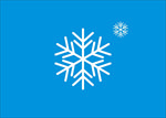 雪花矢量图标