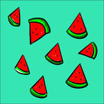 西瓜 水果 图案 活泼 可爱
