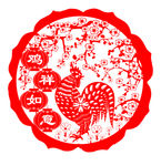 中国风剪纸
