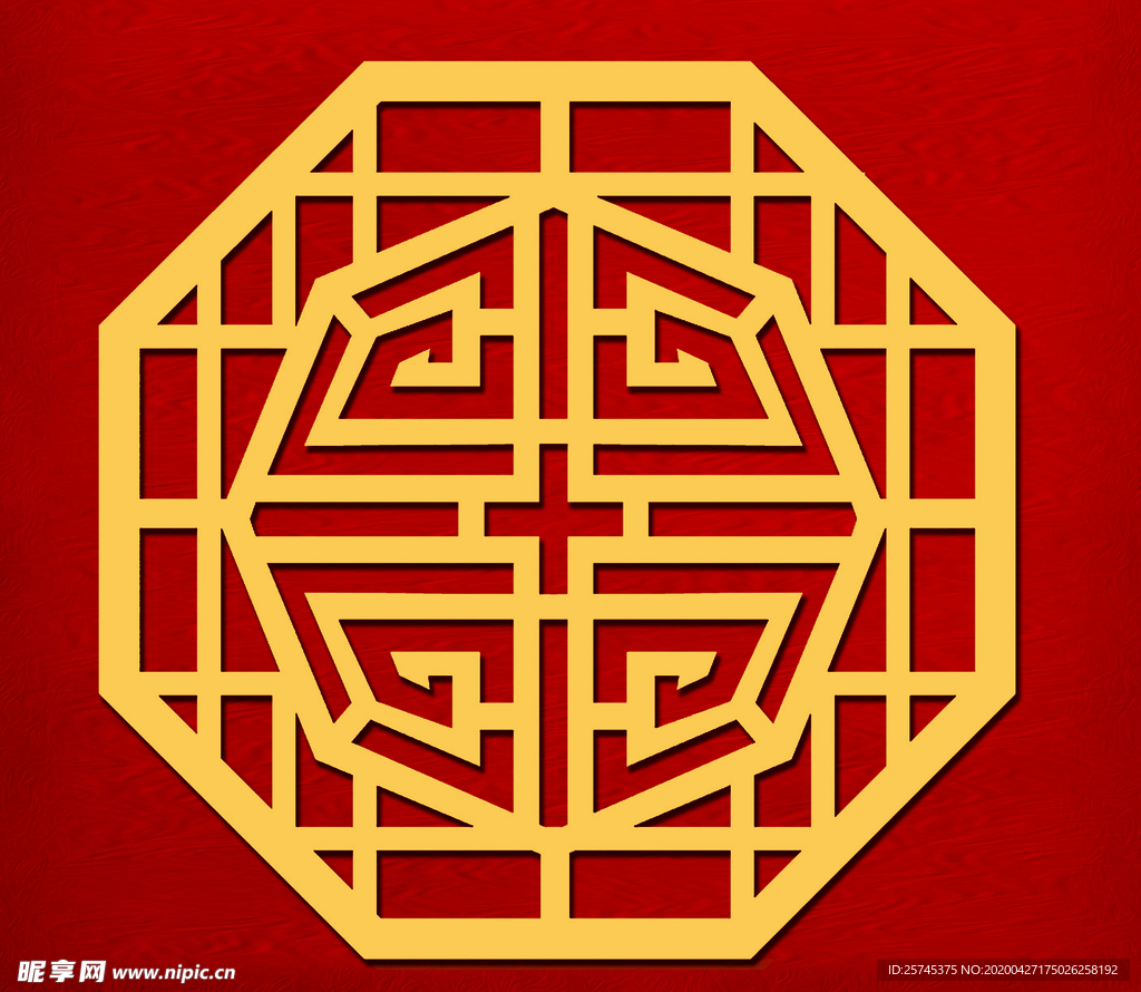 婚庆用镂空花纹
