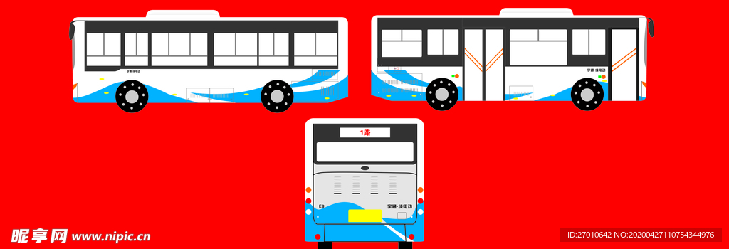 公交车车模型