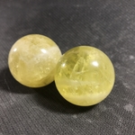 黄水晶 球 矿石