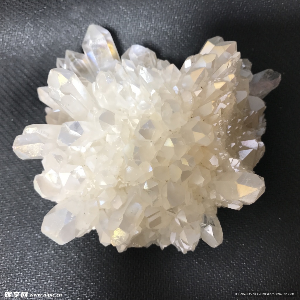 水晶 电镀石花