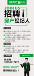 住商不动产招聘展架