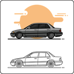 卡通汽车