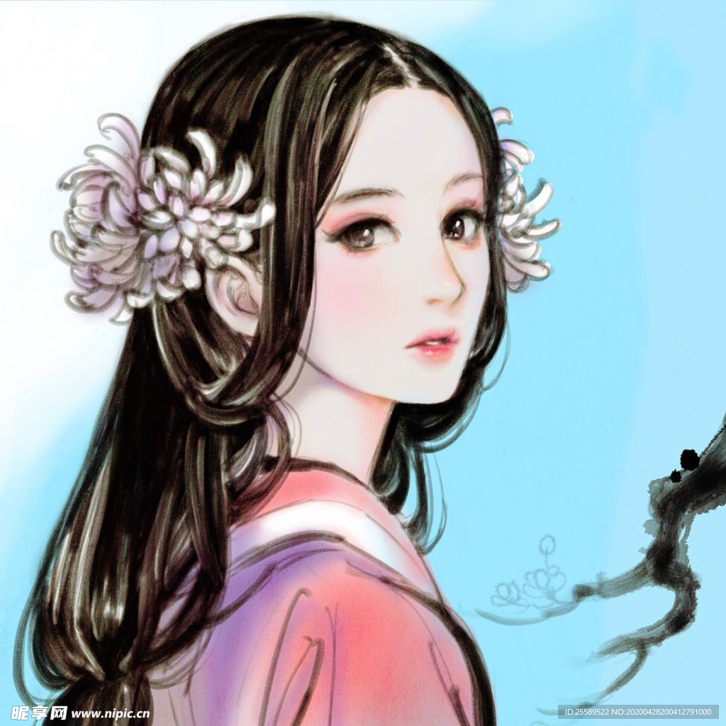 美女