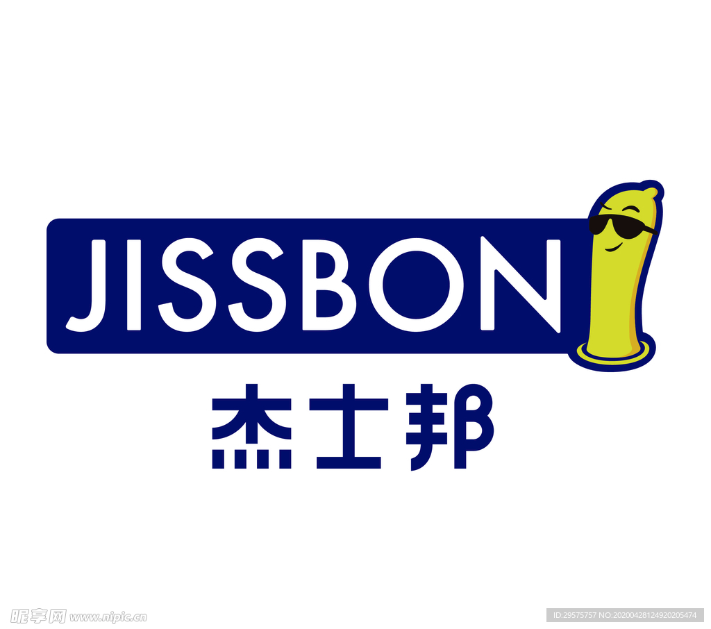 杰士邦logo