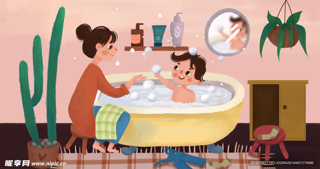 母子海报