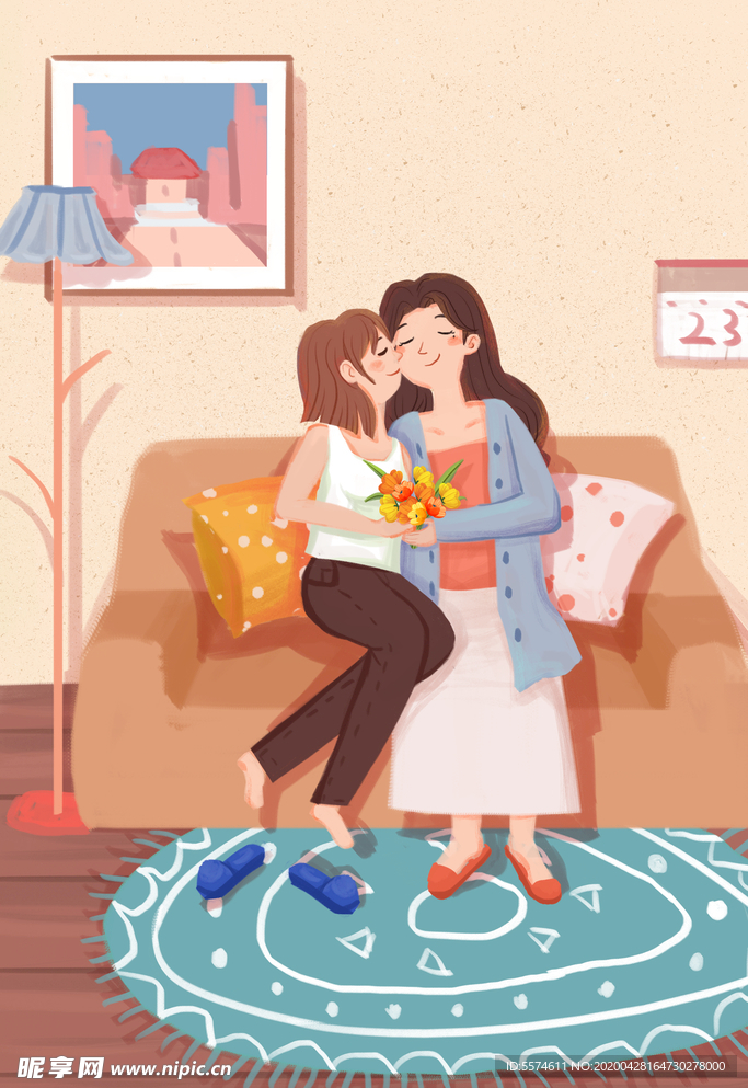 母子海报
