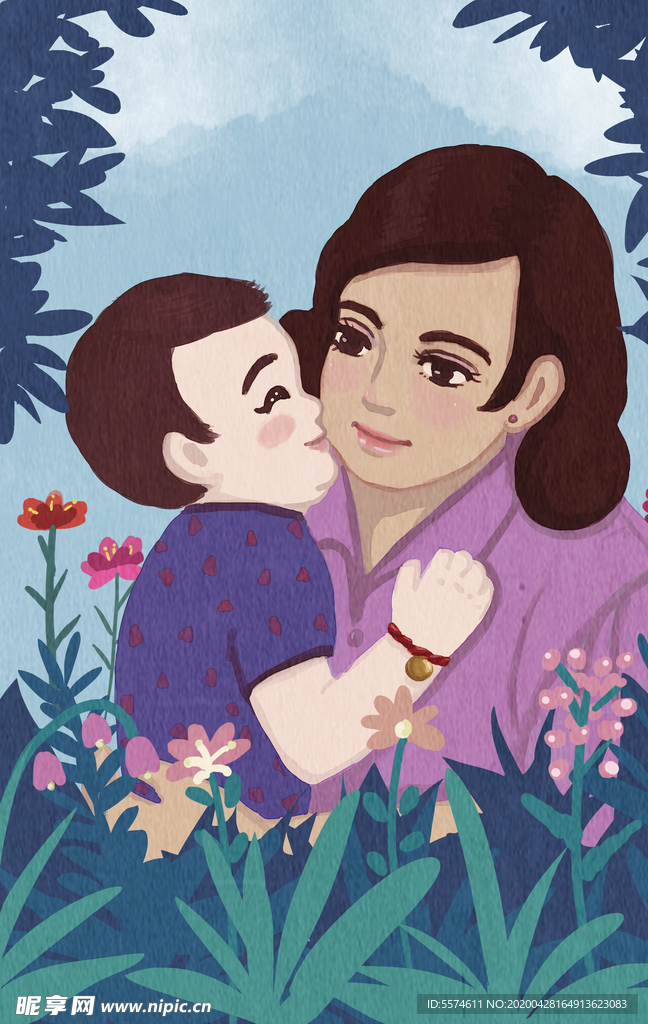 母子海报