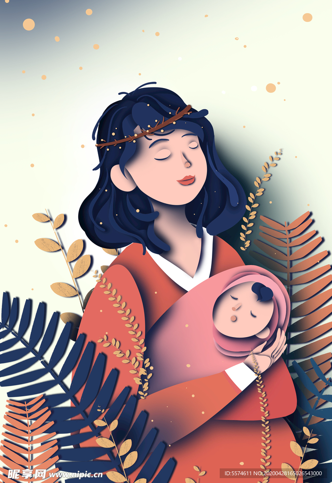 母子海报