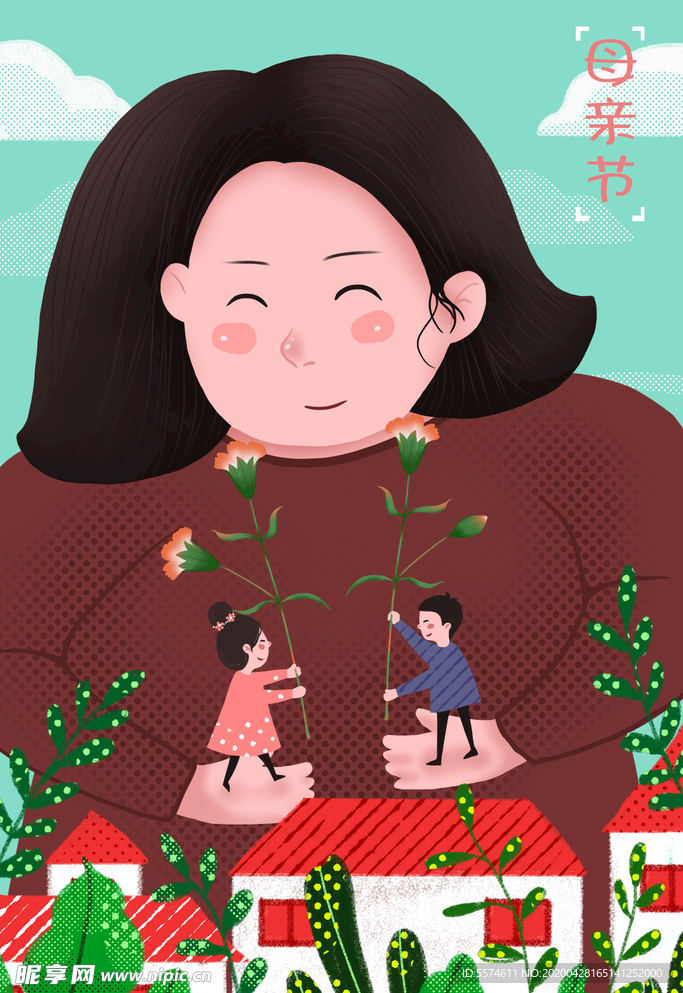 母子海报