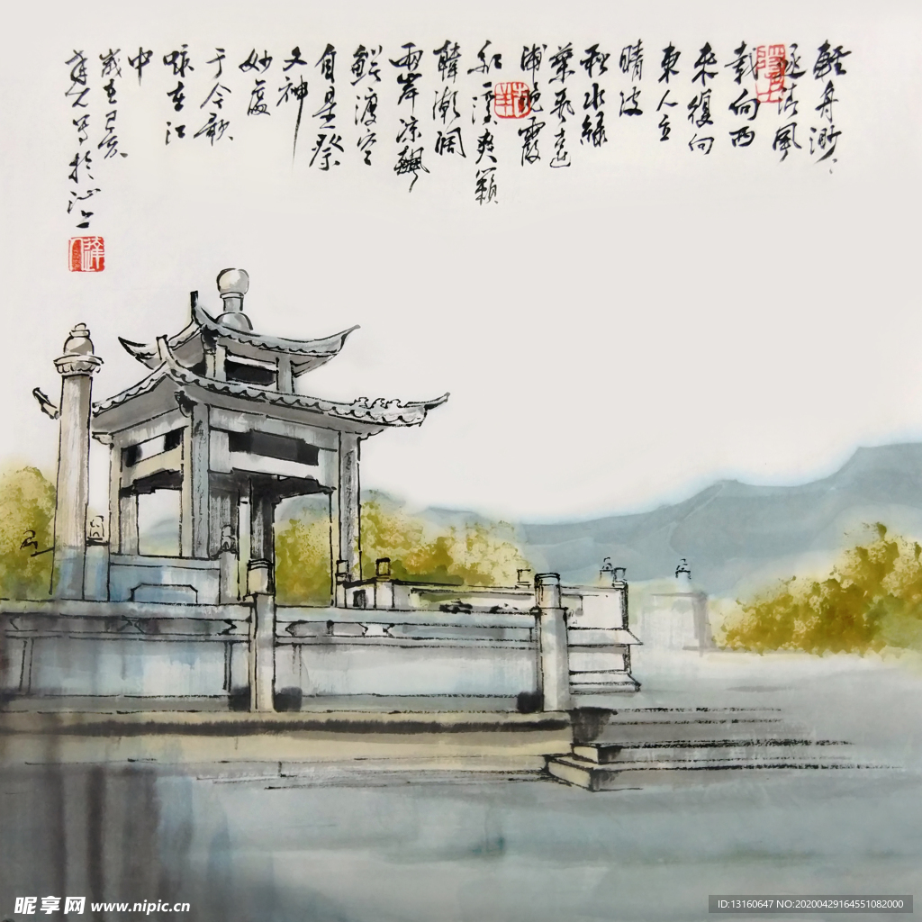 李达人作品潮州八景