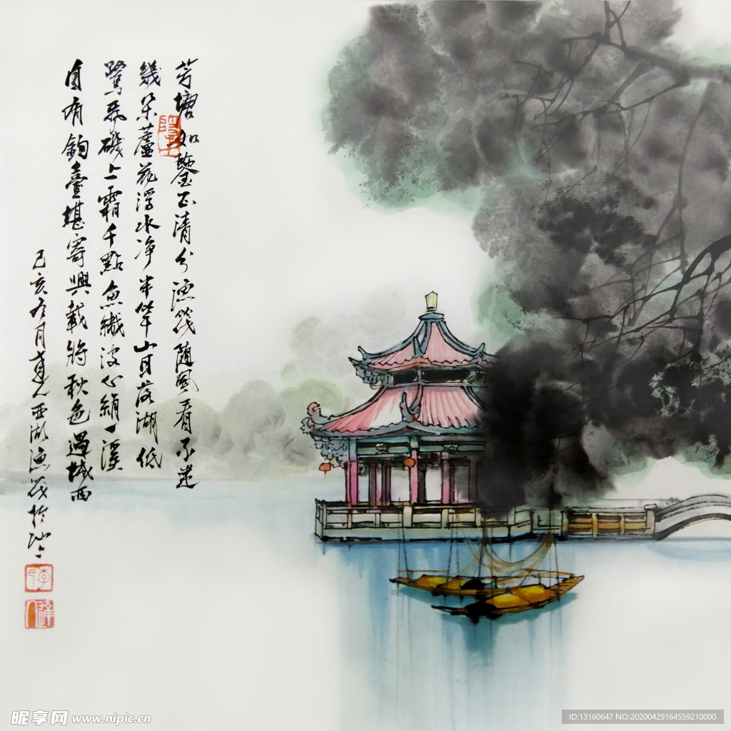 李达人作品潮州八景