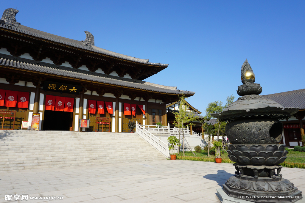 沈阳塔湾回龙寺建筑大雄殿