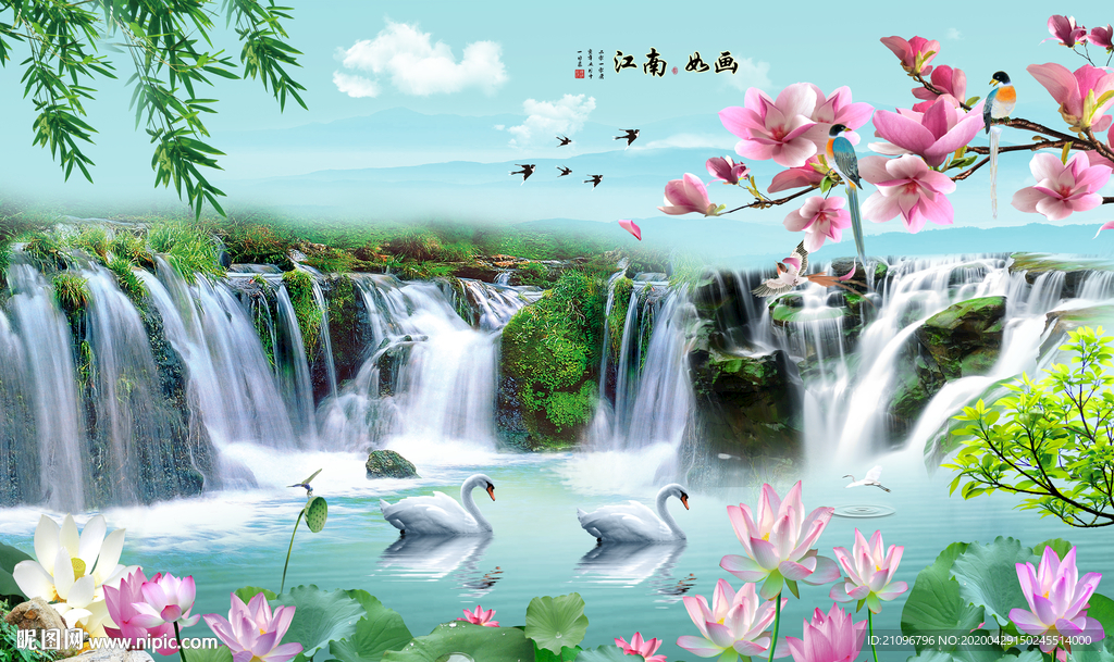 电视背景