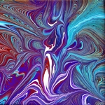 蓝紫色纹理