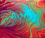 红蓝色纹理