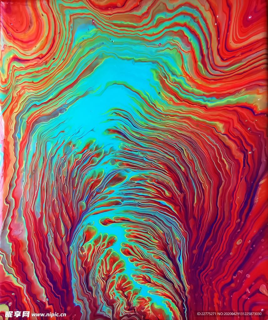 红蓝色纹理