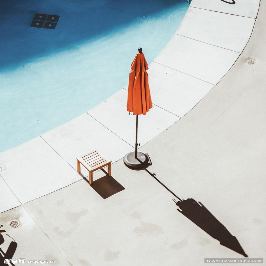 泳池遮阳伞