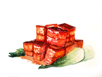 美食红烧肉