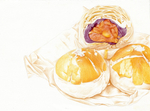 老婆饼插画