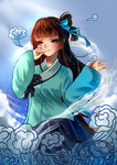 古风人物美女插画素材