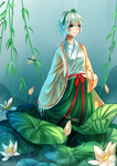 古风人物美女插画素材