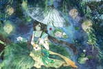 古风人物美女插画素材