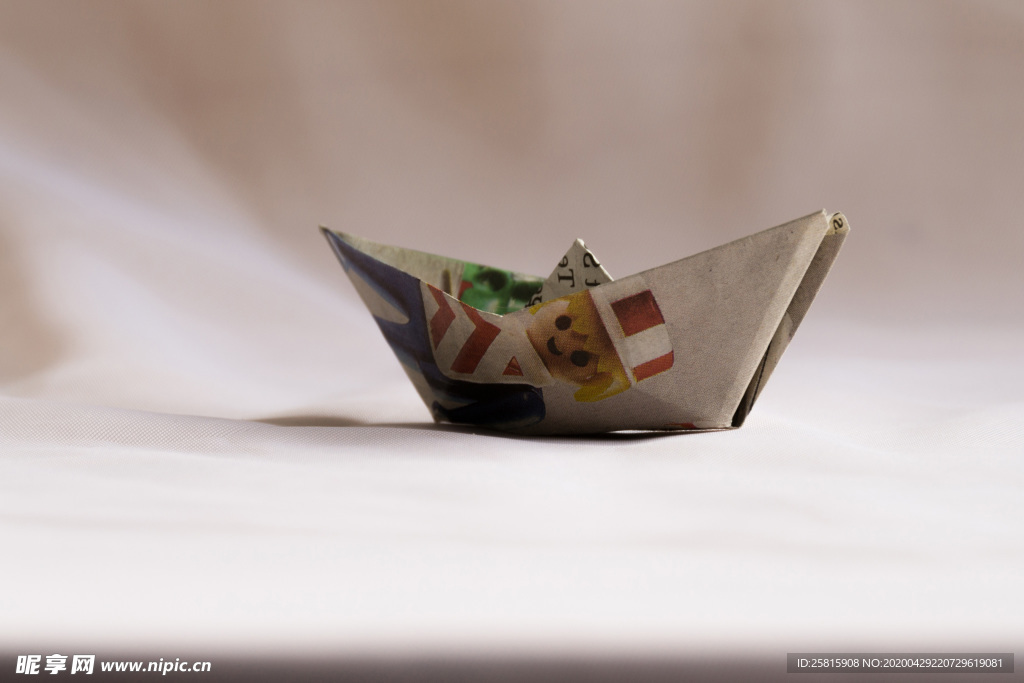 纸船折纸剪纸叠纸趣味图片