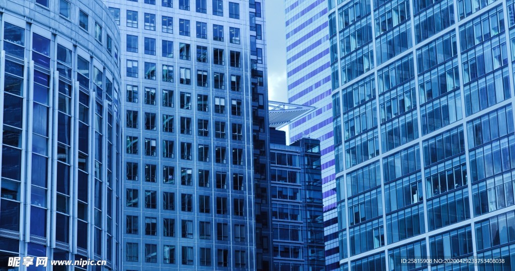 地角度建筑掠影图片