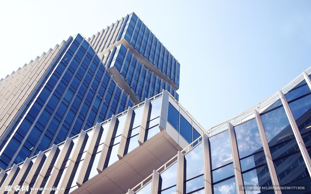地角度建筑掠影图片