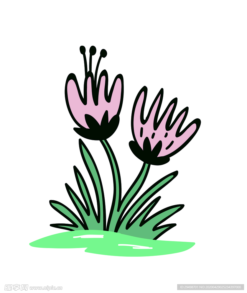 花