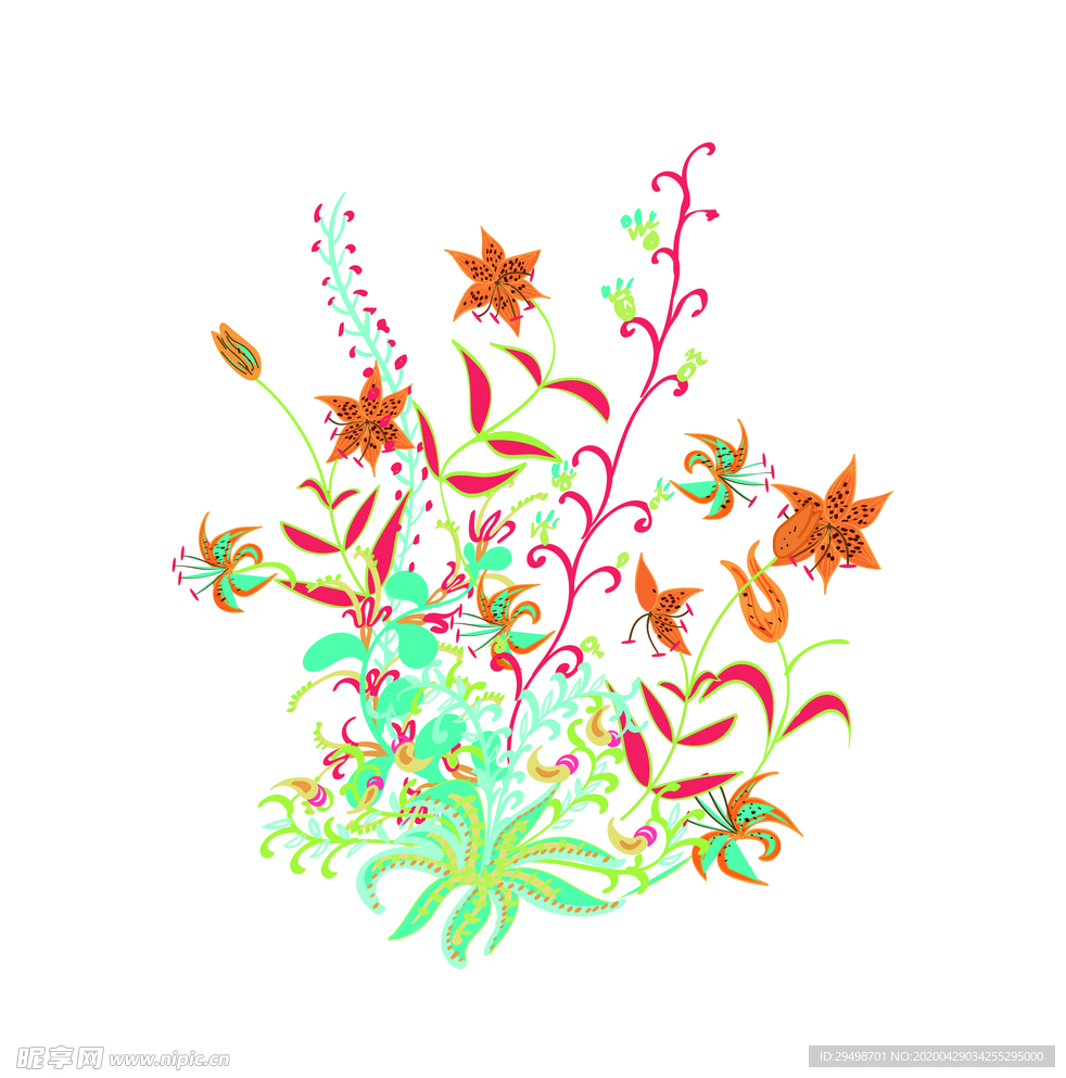 花